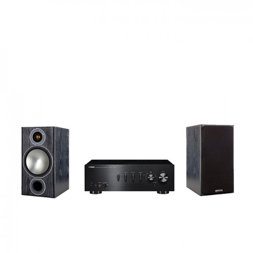 Generally speaking cotton Mindful Pachet boxe Monitor Audio Bronze 2 + Yamaha A-S501